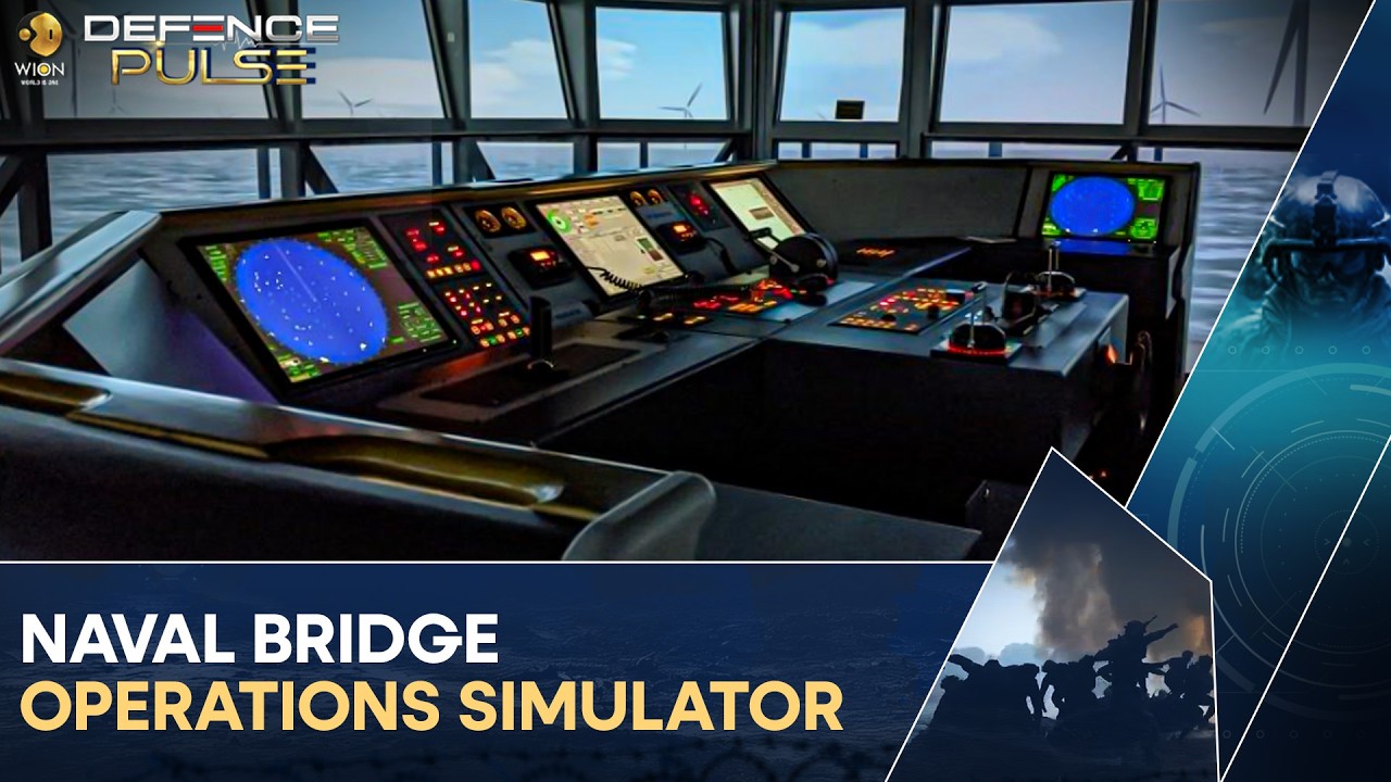 Naval Simulator Recreates The Bridge Of Warship | WION Defence Pulse