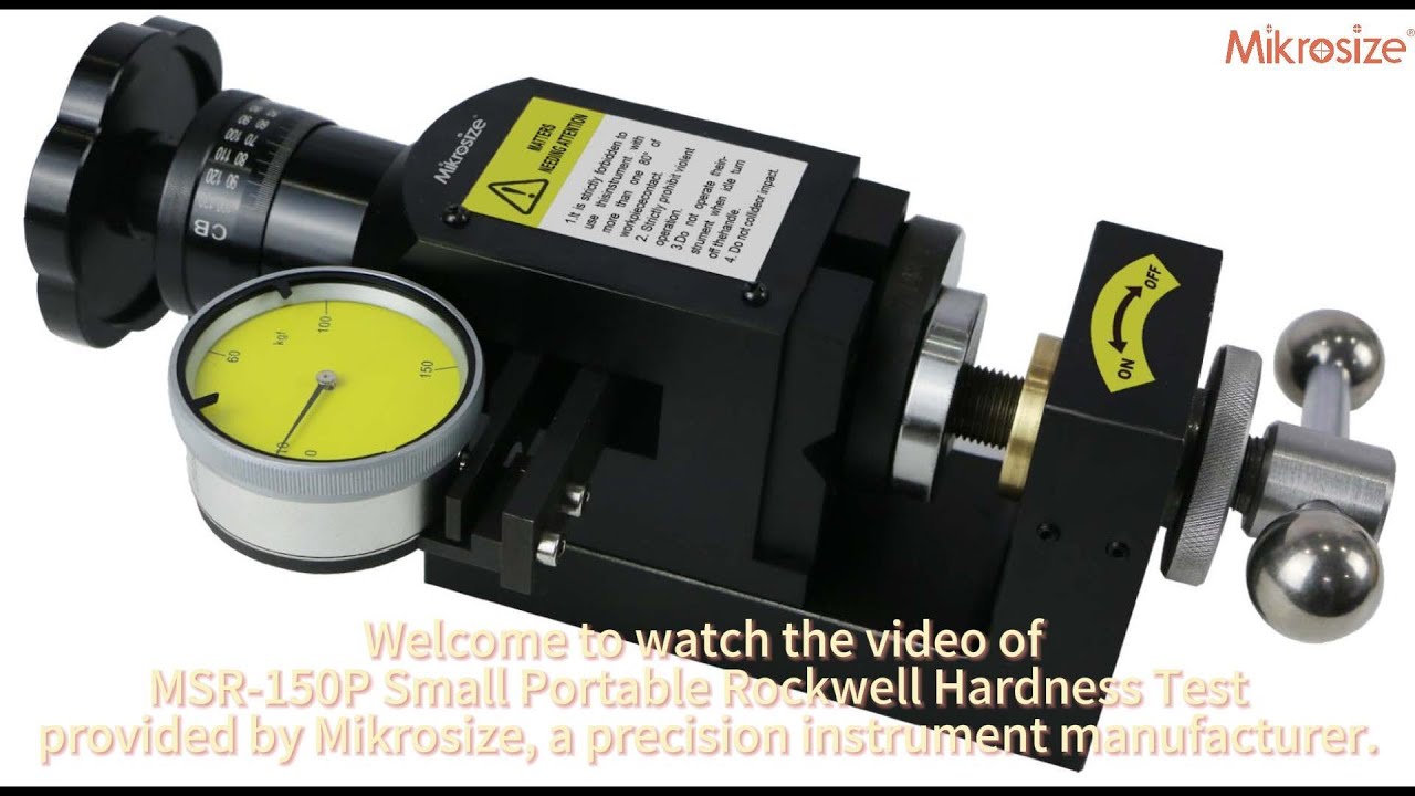 MSR-150P Small Portable Rockwell Hardness Tester