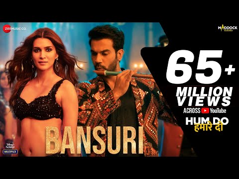 Poster बाँसुरी bansuri lyrics in hindi – hum do hamare do | rajkummar rao & kriti sanon