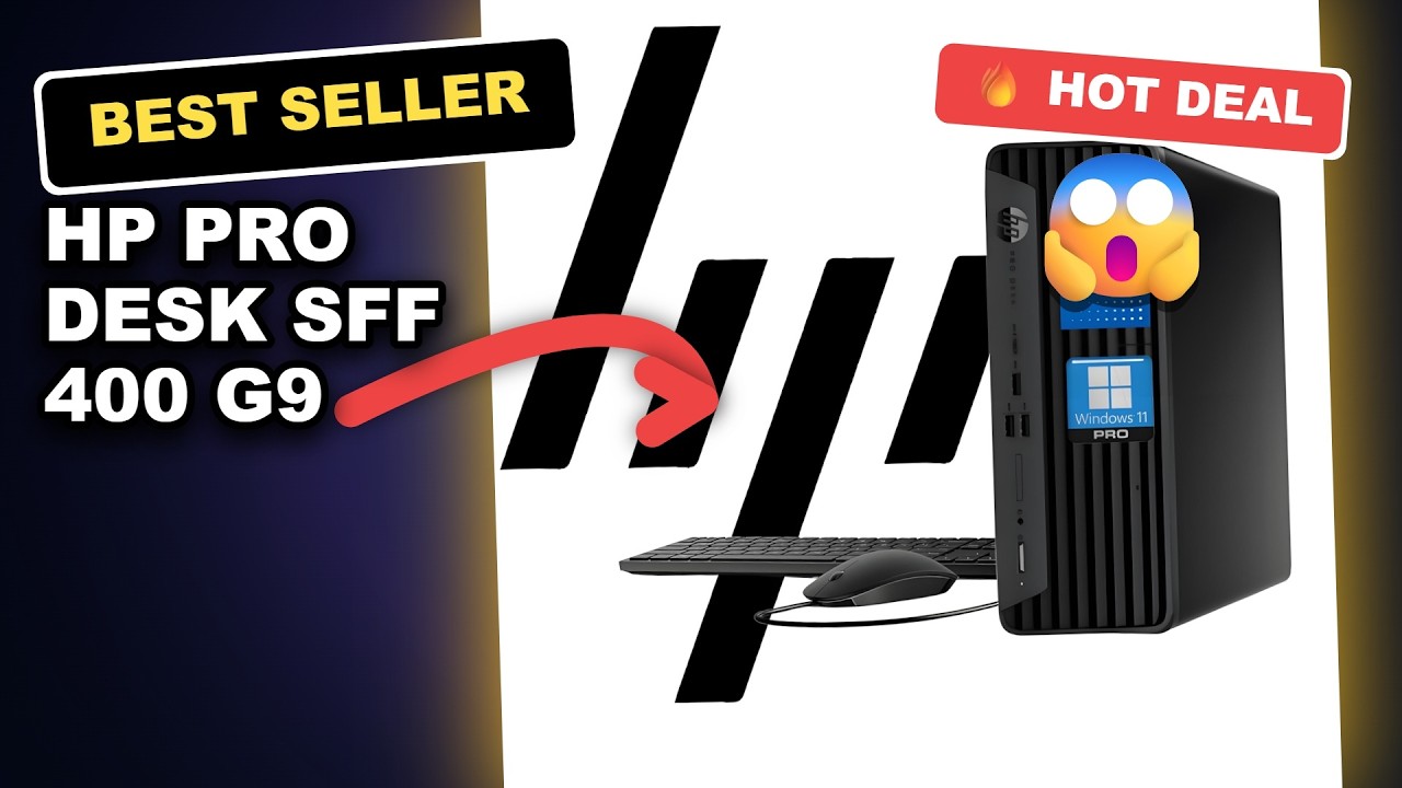 HP Pro Desk SFF 400 G9 Business Desktop Computer: Is It Worth It for Serious Professionals in 2024? review video