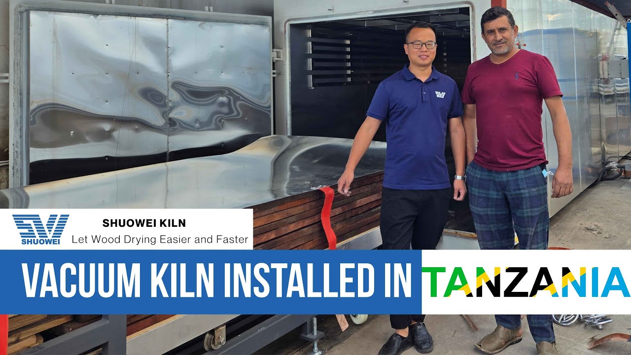 [Tanzania Project] HF Vacuum Kiln Installation & Minga Wood Drying Results