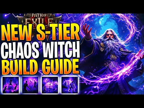NEW S-TIER CHAOS WITCH BUILD! POE 2 Witch Build (ESSENCE DRAIN)