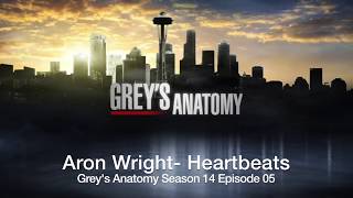 Aron Wright "Heartbeats" Grey's Anatomy S14E05