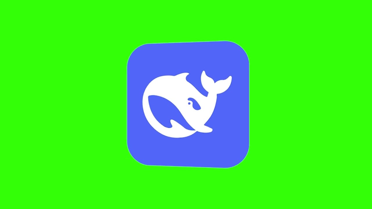 DeepSeek R1 3D Icon Logo for Creators | Copyright-Free | Elevate Your Videos with DeepSeek