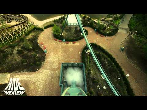 Baron 1898 New Dive Coaster Efteling Front Row POV