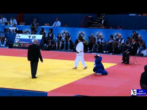 Judo 2011 World Championships Paris: Nishida (JPN) - Bonna (FRA) [-52kg]