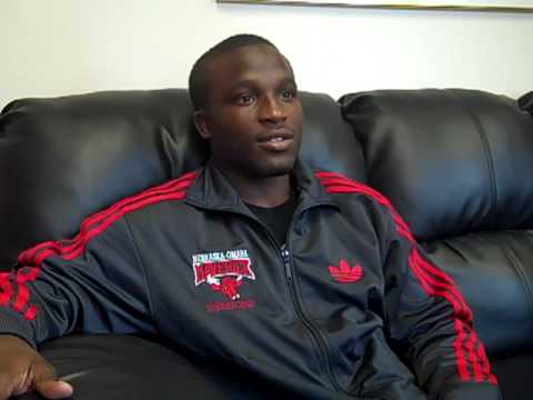 Pre-season interview with UNO wrestling junior Mario Morgan