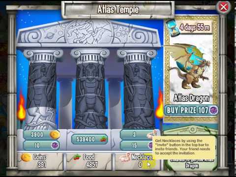 How to get Hades and Atlas Dragon in Event Olympus island