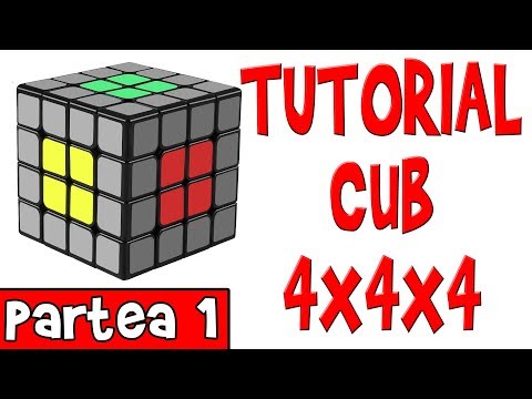 Tutorial rezolvare Cub Rubik 4x4x4 - Partea 1/3 - Centrele #jucarii #jucariicopii