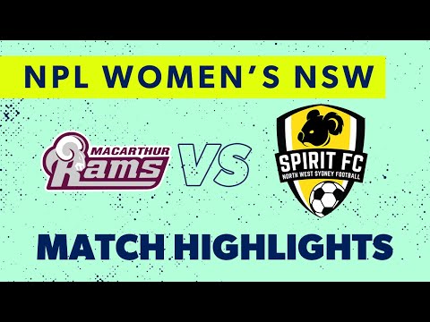 NPL Women's NSW Round 12 Highlights – Macarthur Rams v NWS Spirit