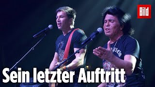 Costa Cordalis’ letzter Auftritt beim Benefiz für Malle-Jens Büchner