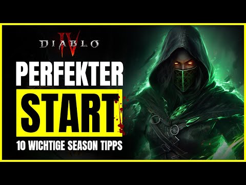 ⏰ MACH das SOFORT! Diablo 4 Season 1 Tipps & Tricks Deutsch