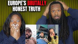 American Couple Reacts to BRUTALLY HONEST TRUTH ABOUT TRAVELING EUROPE AS AN AMERICAN