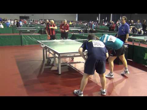 Table Tennis European Veterans Championships2013Bremen 17)Stativ Boehm A Fejer Konnert St Fetzner Wi