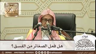 [284] هل فعل الصغائر من الفسق؟ - صالح الفوزان