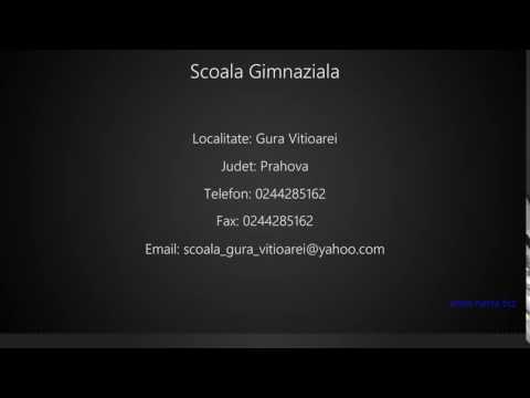 Scoala Gimnaziala Gura Vitioarei