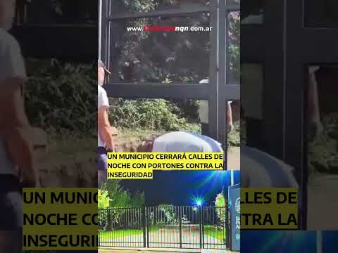 Villa Allende instala portones para cerrar calles durante la noche y crece el debate vecinal