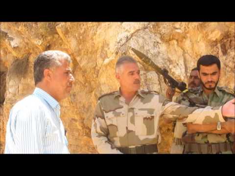 لقاء مع عدد من الضباط ومن أبرزهم المقدم جميل رعدون خاص لقناة السوري الحر في منطقة سهل الغاب