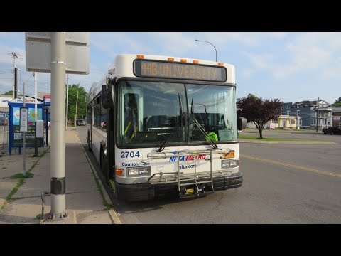 NFTA Metro Ride Route 44B Outbound [FULL ROUTE] Bus 2704 - 2007 Gillig Hybrid