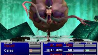 FFVII - Level 7 Tifa vs Jenova-SYNTHESIS (No Materia)