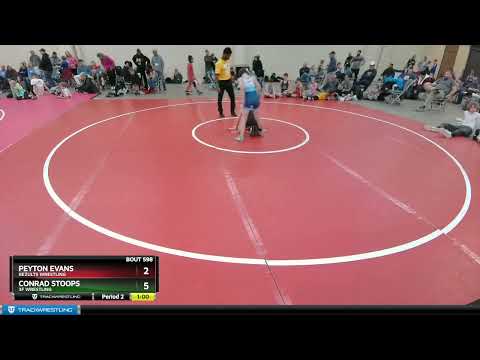 81-83 Lbs Round 2 - Conrad Stoops, 3F Wrestling Vs Peyton Evans, ReZults Wrestling B2b1