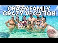 WE TOOK OUR ENTIRE FAMILY ON A CRAZY VACATION! (NEED TO WATCH!)