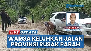 Warga Elar Selatan Mengeluh, Minta Gubernur NTT Perhatikan Jalan Provinsi Rusak Berat 26 Km