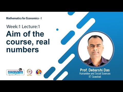 Mathematics for Economics I