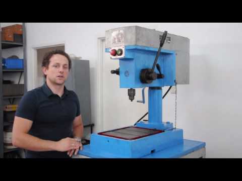 Bänk borrmaskin ZDZ Świdnica WSD 16 1989