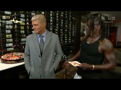 R-Truth interrupts Cody Rhodes in the locker room: SmackDown, Feb. 28, 2025