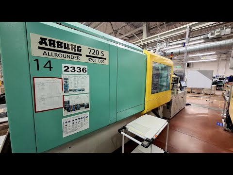 Plastics Injection Molding Machine ARBURG ALLROUNDER 720S 3200-1300 2002