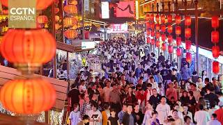 Datos oficiales muestran sólido mercado de consumo de China durante la Fiesta del Medio Otoño