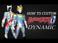 DiY Your Own SHF Ultraman Decker Dynamic Type Action Figure Shfiguarts Tutorial Custom