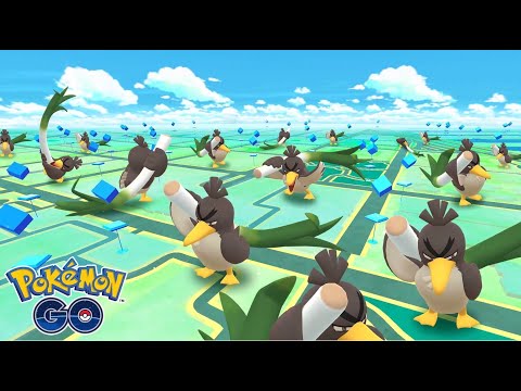 Galarian Farfetch’d (10 Excellent Throws)  4* 100% Perfect IV Evolution into Galarian Sirfetch’d