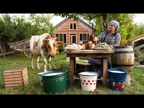 Rustic Desserts Made with Fresh Cow’s Milk...