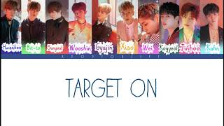 UP10TION 'Target On' Color Coded Lyrics