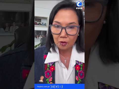 KEIKO FUJIMORI ANUNCIA QUE SU PRIMER VIAJE COMO PRESIDENTA SERÁ A CHUPACA, JUNÍN