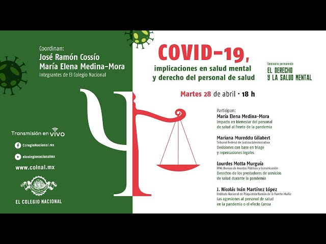COVID-19, implicaciones en salud mental y derecho del personal de salud