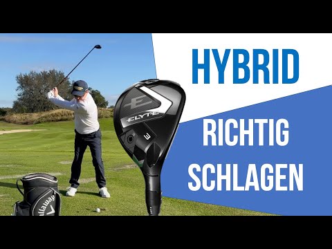 How to hit a hybrid club properly!
