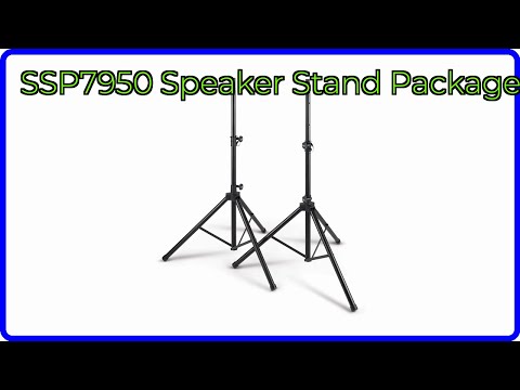 On-Stage ONS-SSP7950 All-Aluminum Speaker Stand Pack image 8
