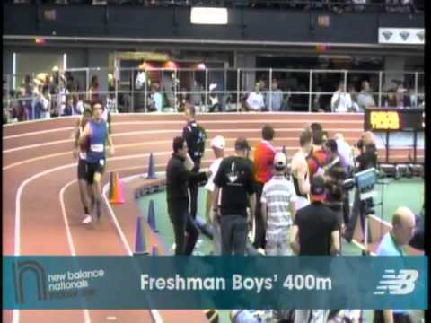 Boys 400m Freshman Heat 1 - New Balance Indoor Nationals 2011