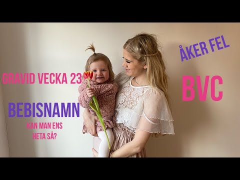 Gravid vecka 23 Våra följare väljer bebisnamn