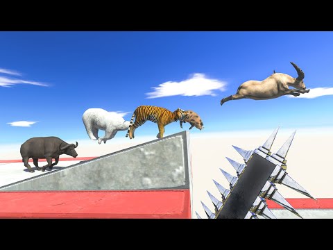 Run and Escape from Spike Traps - Animal Revolt Battle Simulator