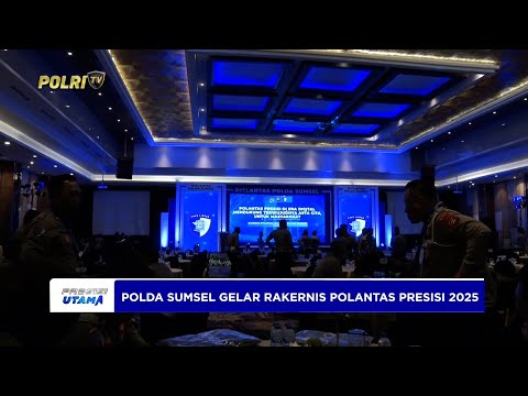 POLDA SUMSEL GELAR RAKERNIS POLANTAS PRESISI 2025 PERKUAT TRANSFORMASI DIGITAL WUJUDKAN ASTA CITA
