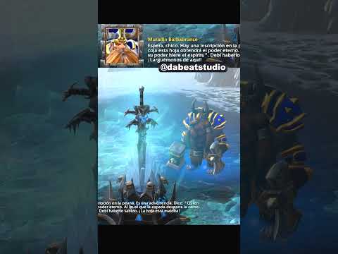 Arthas y Muradin encuentran la Frostmourne ❄ #warcraft3reforged #arthas #muradin #frostmourne