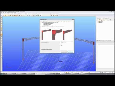 ConSteel webinar - Frame corner wizard