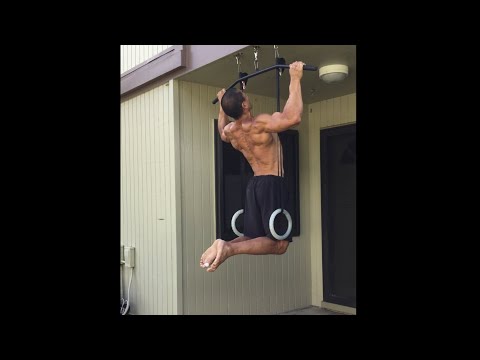 Practicing the Impossible Pull Up (75/120 seconds) - age 52, December 8, 2020