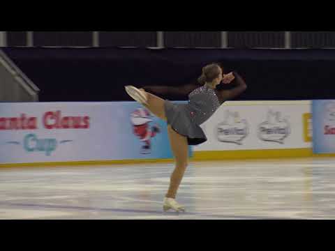 2017 Santa Claus Cup : Lara GUCEK(SLO) - FS JUNIOR LADIES SHORT PROGRAM