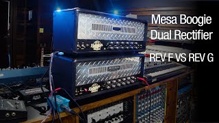 Video thumbnail for Mesa Boogie Rev F VS Rev G by Make Believe Studios