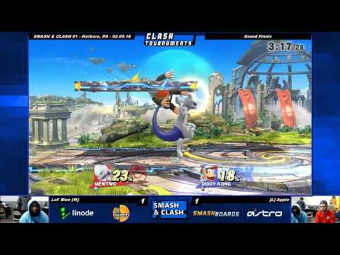 S&C 01 - Blue vs Apple - Grand Finals - Smash 4 Wii U